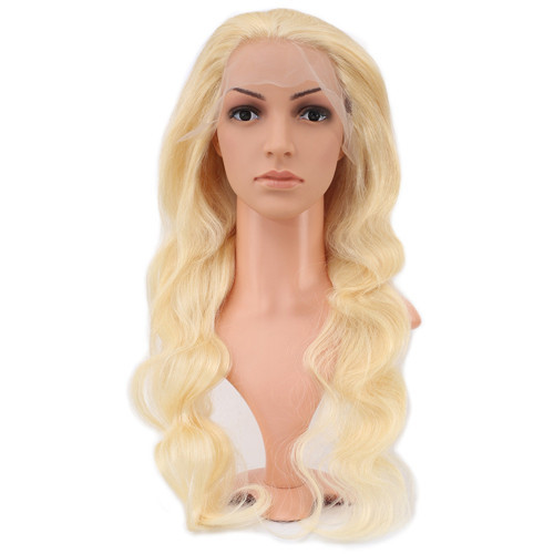 Gerçek Front Lace Dalgalı Platin Tül Peruk / 70/75cm