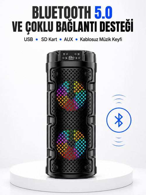 Kompakt ve Şık Tasarımlı Taşınabilir Hoparlör Yeni Nesil