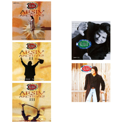 5'li CD Set 8 (5 CD) - Kubat - Arşiv 1 + Arşiv 2 + Arşiv 3 + Bir Ayrılık