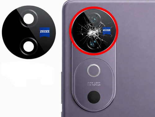 Vivo V40 5G Kamera Camı Lens