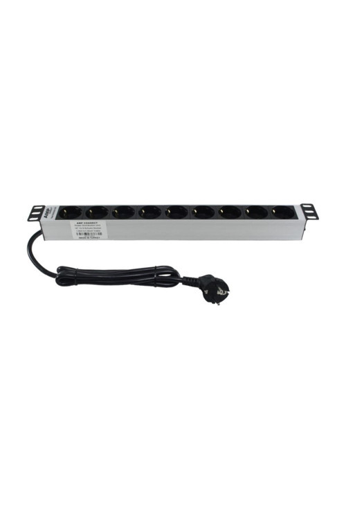 19" 1U 9'Lu Şebeke Prizli Pdu