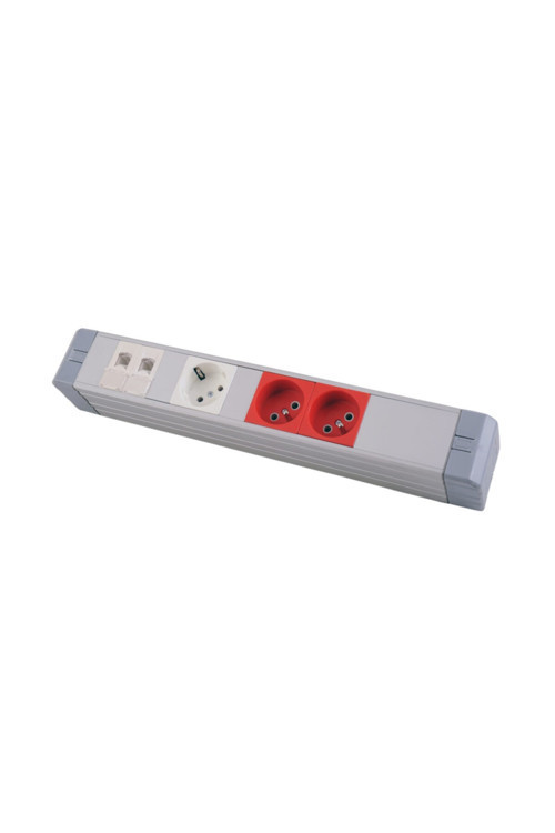 2 Ups + 1 Şebeke + 2 Data Prizli Bürotik Blok