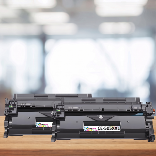 HP CE505XXL / P2050 / P2055 Muadil Toneri - 2'li Paket