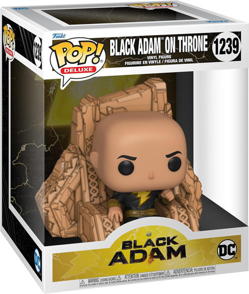 ! Movies: Black Adam - Black Adam on Throne