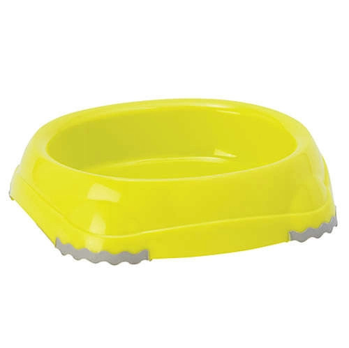 Smart Plastik Kedi ve Köpek Mama ve Su Kabı Sarı 210 Ml