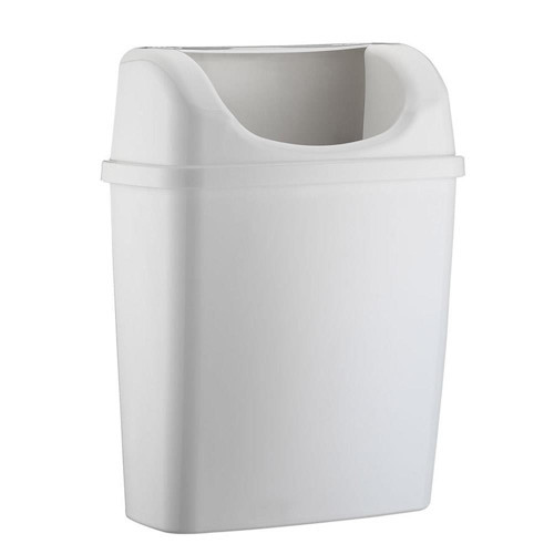 Duvara Monte Çöp Kovası 6 Litre Beyaz