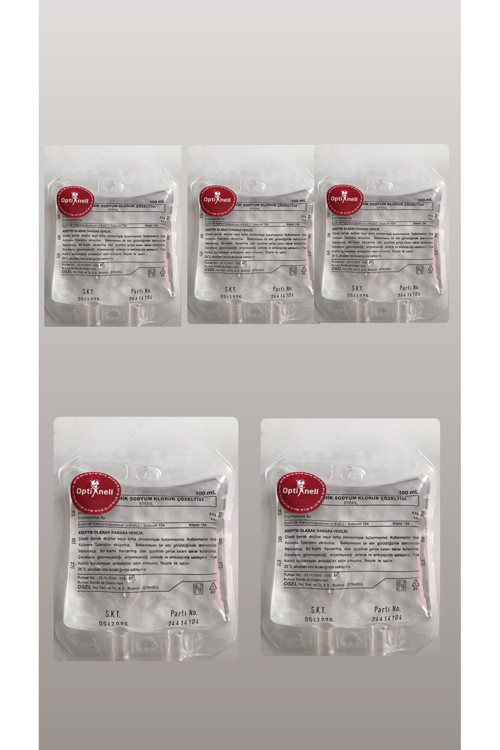 Ağız Burun Temizleme Solüsyonu (% 0,09) 100 Ml 5 Li Paket