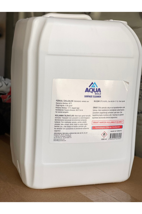 5 Lt Marka Tıbbi Amaçlı Dezenfektan %96 Etıl Alkol Bazlı