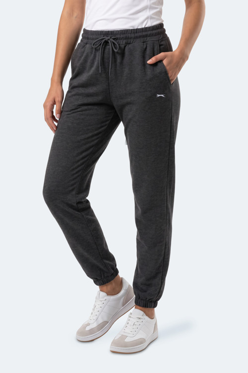 MERYA I Kadın Slim Fit Antrasit Eşofman Altı