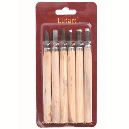 Ahşap Oyma Seti (6 Lı Set) La-7006