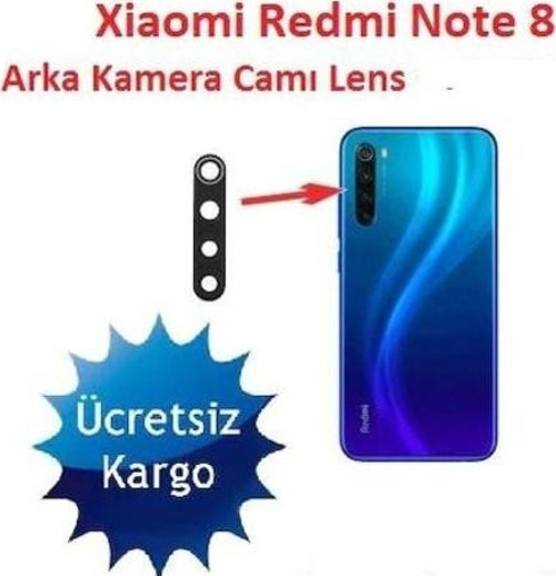 XIAOMI REDMI NOTE 8 ARKA KAMERA LENS CAMI
