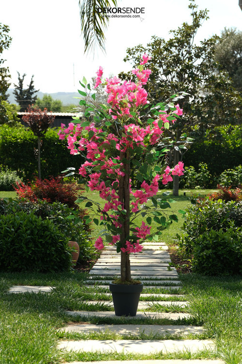 Yapay Pembe Begonvil Ağacı 170 Cm