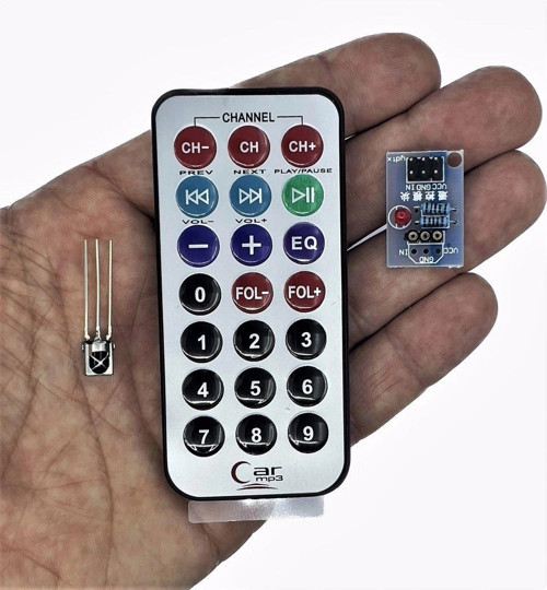 HX1838 IR (Infrared) Uzaktan Kumanda ve Alıcı Kit Modülü