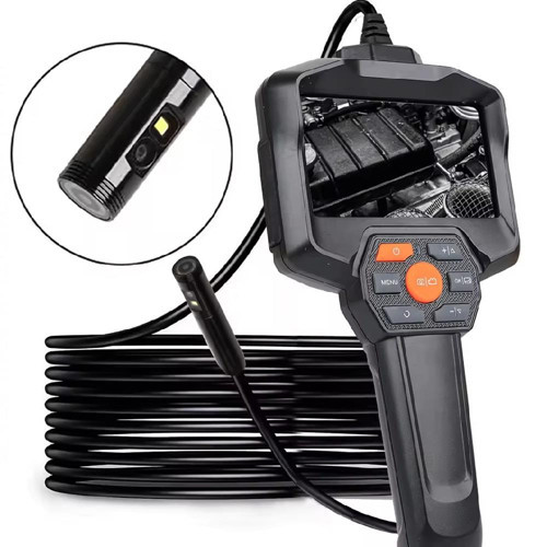 PM-14282 3 Metre Kablolu 4.3inç LCD Ekran Şarjlı Endoskop Yılan Kamera