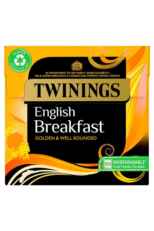 English Breakfast Klasik Bardak Poşet Siyah Çay 80 Adet