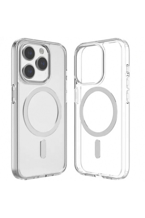 Iphone 14 Pro Magsafe Şeffaf Kılıf Mıknatıslı Premium