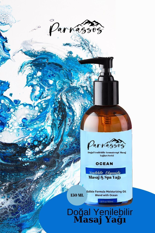 Okyanus Ocean Esintisi Rahatlatıcı Ve İpeksi Etkili Aromaterapi Masaj Yağı 150 Ml