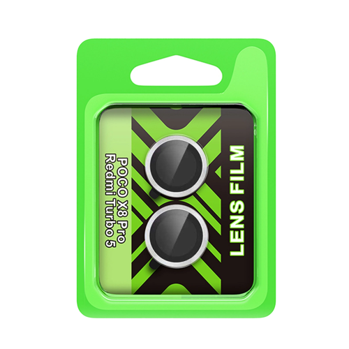 X8 Raze Metal Kamera Lens - Gümüş