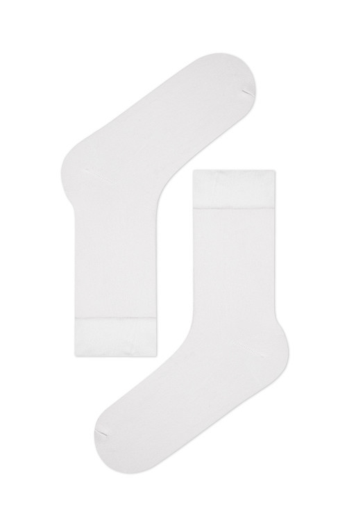 Active Microfiber Beyaz Soket Çorap