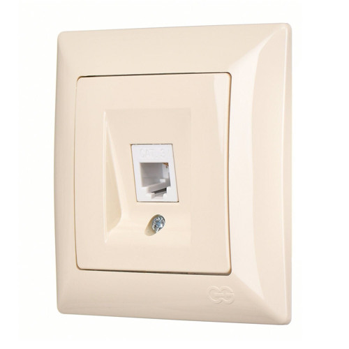 Visage Krem Nümeris Telefon Prizi (Cat3) ÇERÇEVELİ 01281200-100120