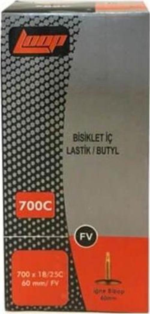 700x18/25c İnce Sibop Bisiklet İç Lastiği 60mm FV