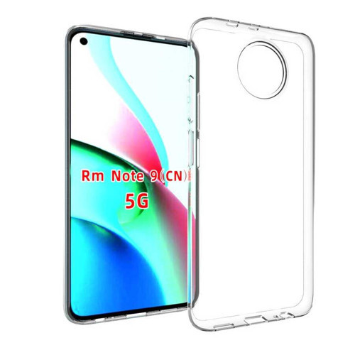 Xiaomi Redmi Note 9T Kılıf İnce ve Esnek Şeffaf Süper Silikon
