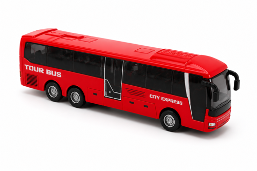 Çek Bırak Tour Bus Oyuncak Otobüs – 15 cm
