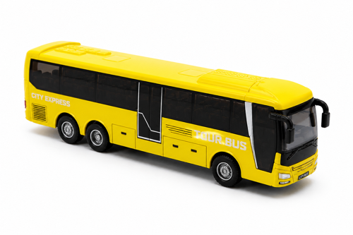 Çek Bırak Tour Bus Oyuncak Otobüs – 15 cm