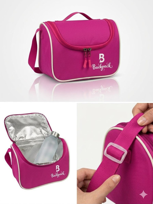 Goldline AVM Backpack Folyolu Isı Yalıtımlı Lüx Günlük İlkokul Ortaokul Okul Gezi Beslenme Çantası F