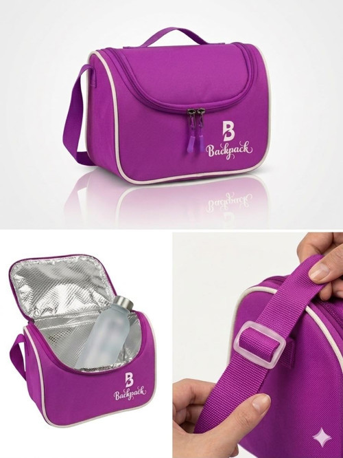 Goldline AVM Backpack Folyolu Isı Yalıtımlı Lüx Günlük İlkokul Ortaokul Okul Gezi Beslenme Çantası M