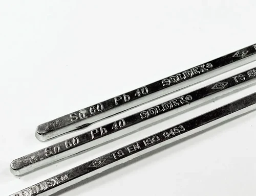 Soldex Çubuk Lehim 60-40, 1 kg, Sn:60 / Pb:40