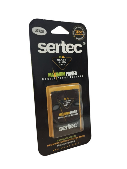 SERTEC - LG-GW820 / LGIP400N Uyumlu Batarya