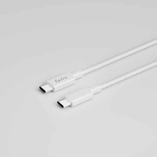 Favro Type-C / Type-C 45W Şarj Kablosu 4