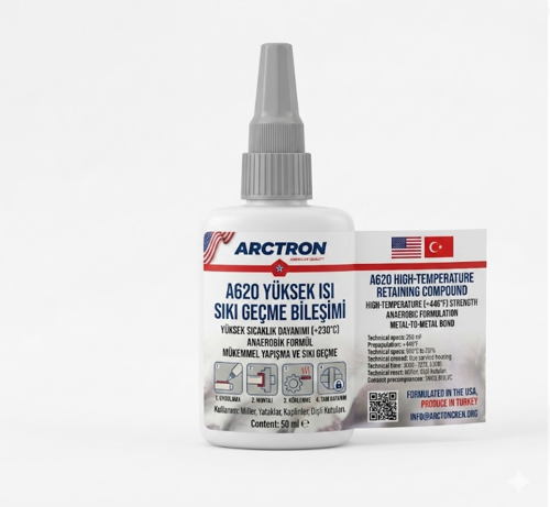 A620 Yüksek Isı Sıkı Geçme Bileşimi 50 ml