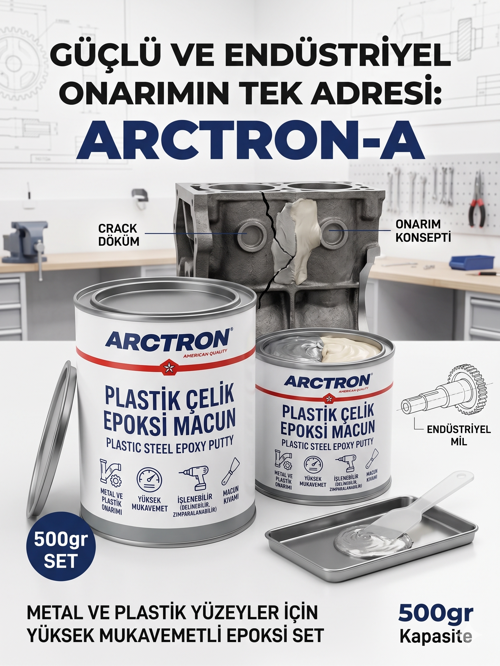 A Plastik Çelik Epoksi Macun 500GR