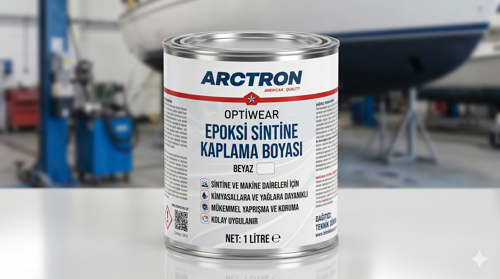 Optiwear Epoksi Sintine Kaplama Boyası (Beyaz) 1 KG