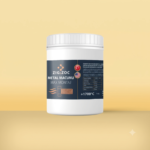 ZIG&ZOC Max Montage Anti Seize Metal Montaj Pastası - 1 KG