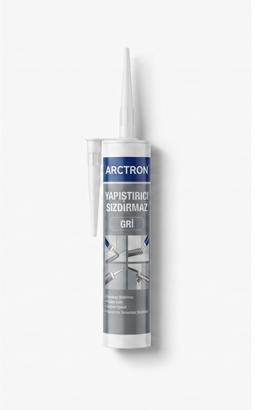 Yapıştırıcı Sızdırmaz Pu mastik 300 ml - Gri