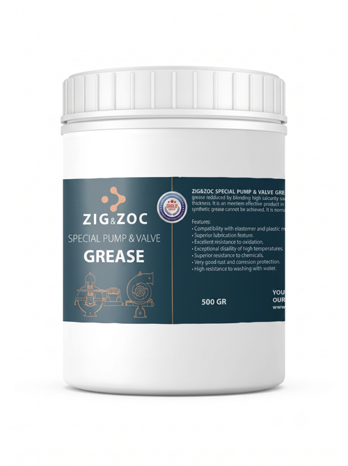 ZIG&ZOC Silikon Özel Pompa ve Vana Gresi - 500 GR