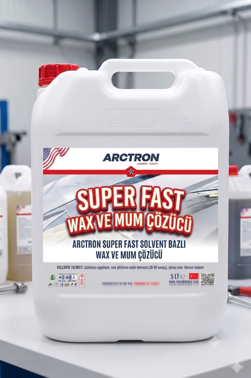 SÜPER FAST Solvent Bazlı Wax ve Mum Çözücü - 5 KG