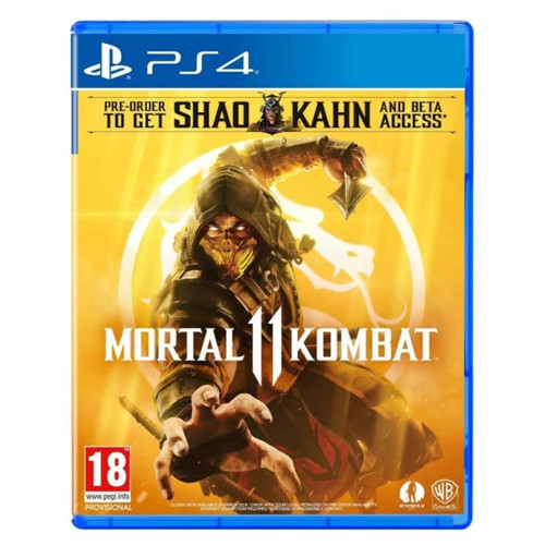 Mortal Kombat 11 Ps4 Oyun (Jelatinli Ambalaj)