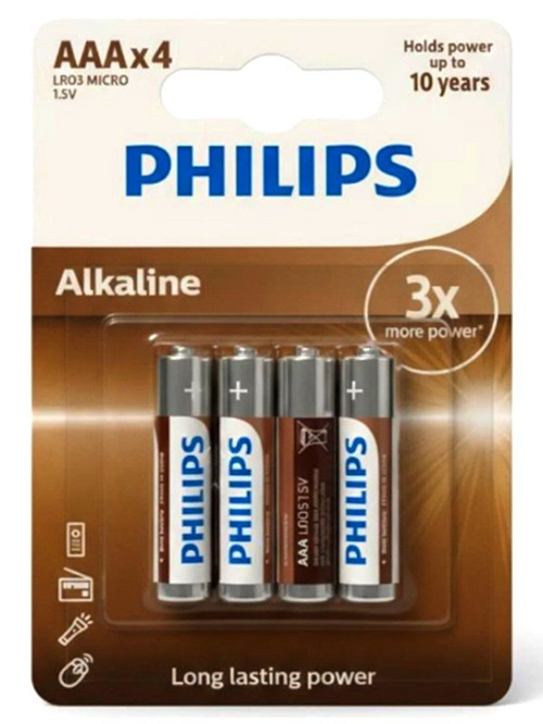 İnce Kalem Pil AAA 4Lü - 2 paket