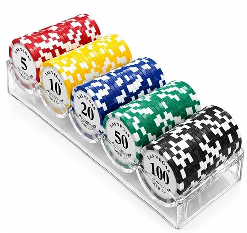 Profesyonel Poker Fişi Seti 100 Adet Casino Chip Alk5368