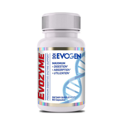 Evozyme Digestive Enzymes Enzymes Digestion Absorption Nutrient Utilization Support 60 Caps