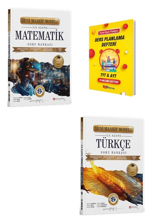 TYT 2028 Maarif Matematik ve Türkçe Soru Bankası + Planlama Defteri
