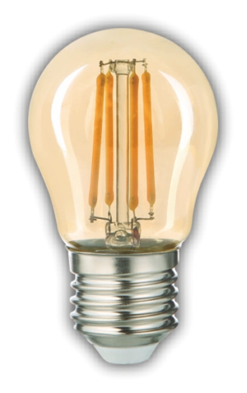 1 Adet CATA CT 4283 Led Rustik Ampul 4W Amber Işık E27 Duy