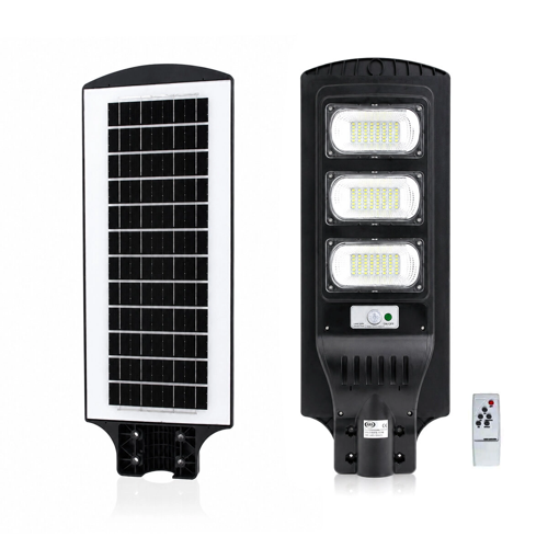 300w - 6500k Solar - Güneş Enerjili Sokak Lambası - Armatür Sensörlü Bahçe-balkon-sokak Ars-3