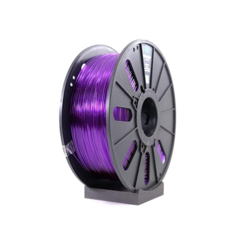 PETG Şeffaf Mor Filament - 1.75mm - 1 Kg