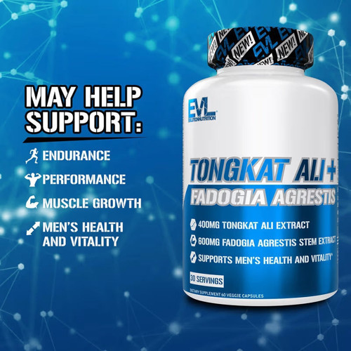 Tongkat Ali + Fadogia Agrestis 1000 mg 60 Caps