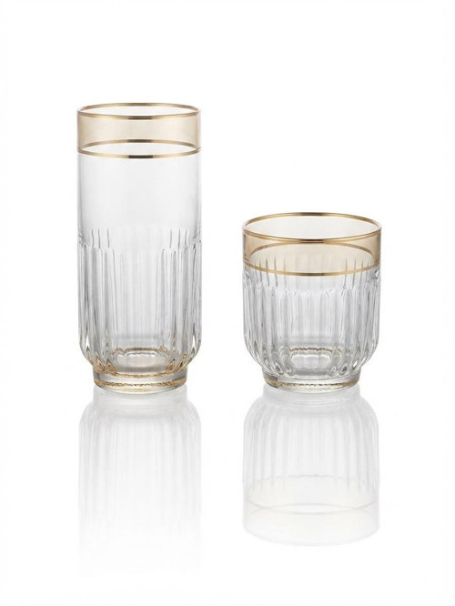 Su Bardağı ve Limonata Bardağı Seti 6 Kişilik 12 Parça